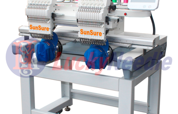 Компактная двухголовочная вышивальная машина SunSure SS1202C